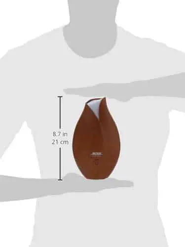 Now Foods Ultrasonic Wood Grain Oil Diffuser Size