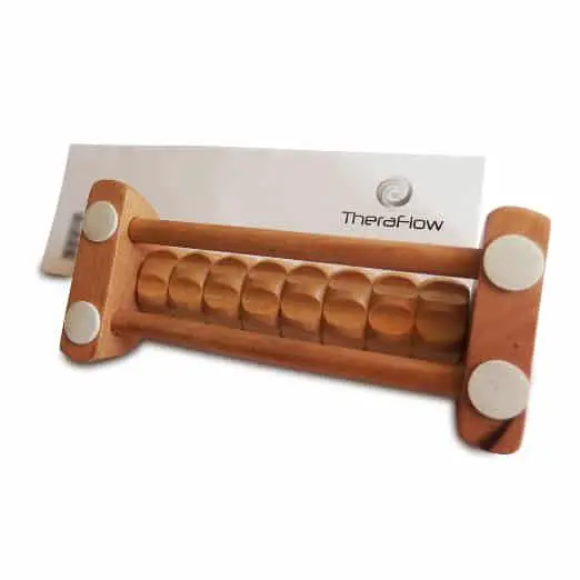 TheraFlow Foot Massager Wooden Roller