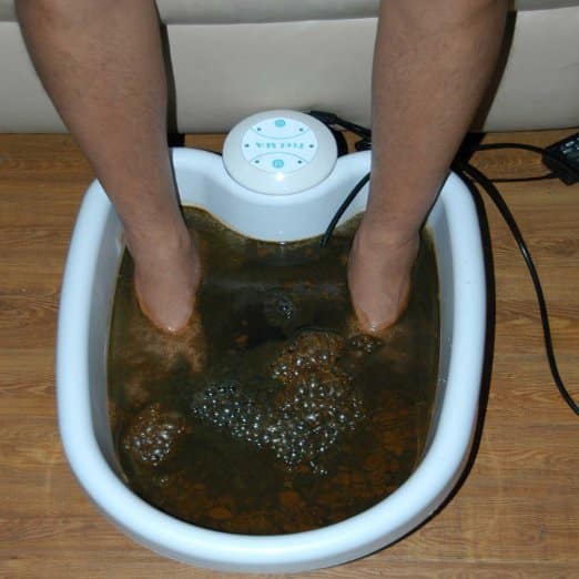 Ion Cleanse Foot Bath Color Chart