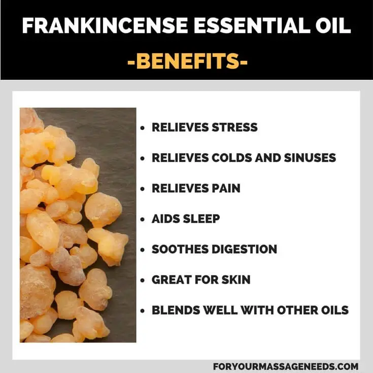 doTERRA Frankincense Essential Oil Health Benefits and Uses Listed