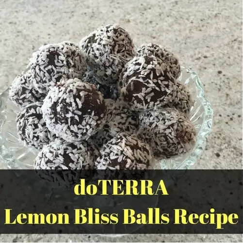 doTERRA Lemon Bliss Balls Recipe doTERRA Lemon Bliss Balls Recipe