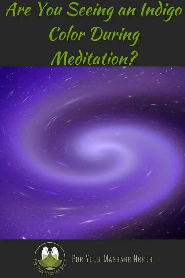 Seeing Indigo Color During Meditation